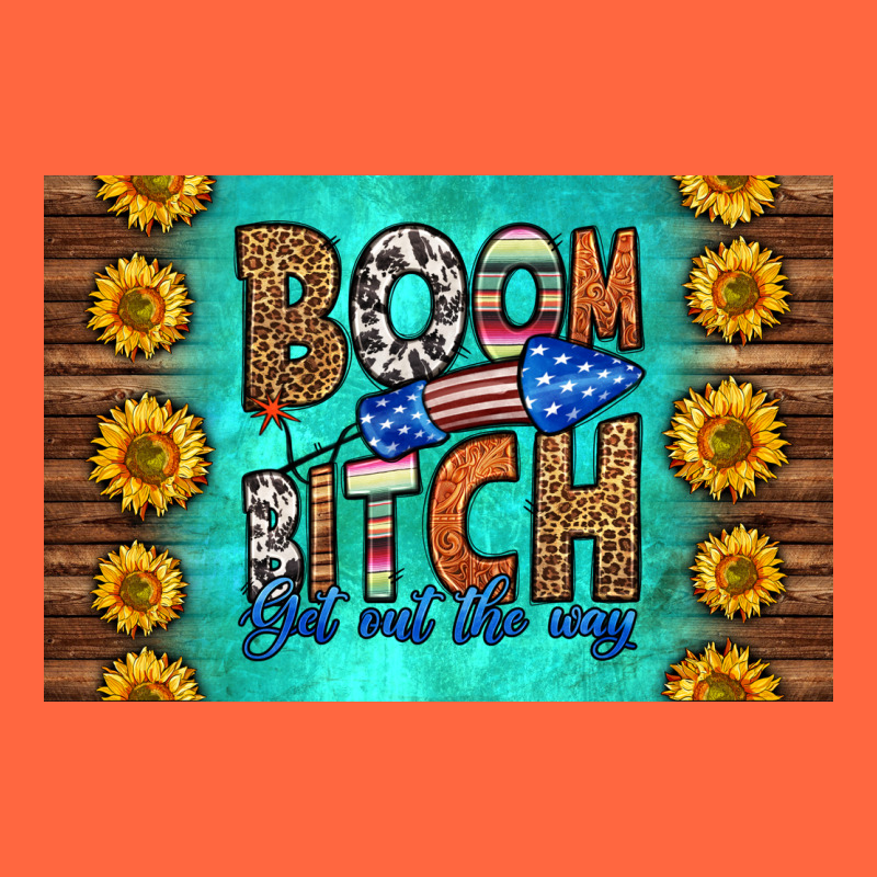 Boom Bitch Get Out The Way Skinny Metal Can Holder Premium Hoodie by HRA Design Shop | Teevron