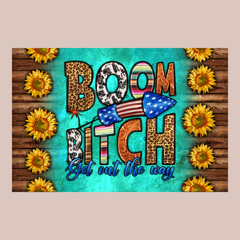 Boom Bitch Get Out The Way Skinny Metal Can Holder Premium Hoodie by HRA Design Shop | Teevron