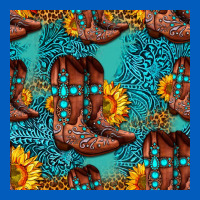 Western Boots Seamless Pattern Urban Hoodie | Teevron