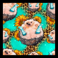 Hedgehog Western Seamless Pattern Urban Hoodie | Teevron