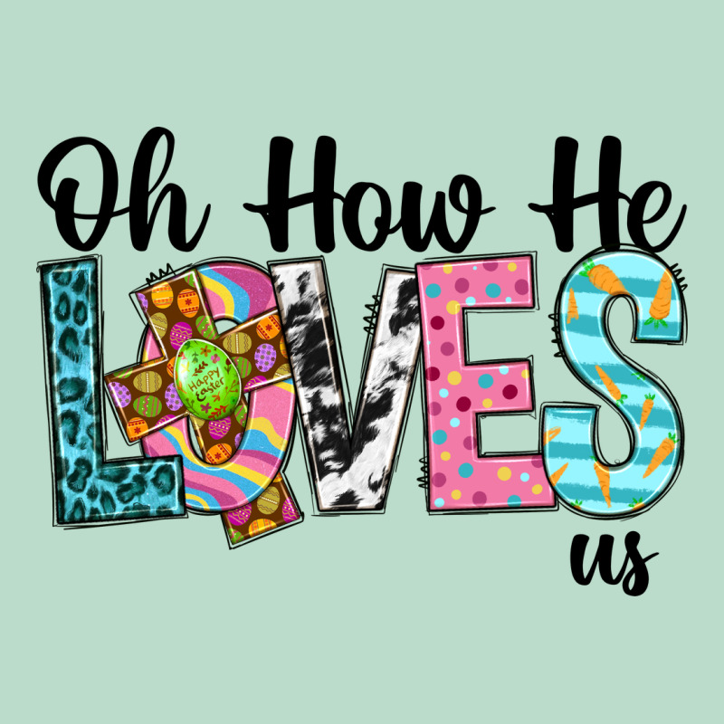 Oh How He Loves Us Premium Hoodie by Neo Western | Teevron