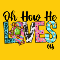 Oh How He Loves Us Premium Hoodie | Teevron