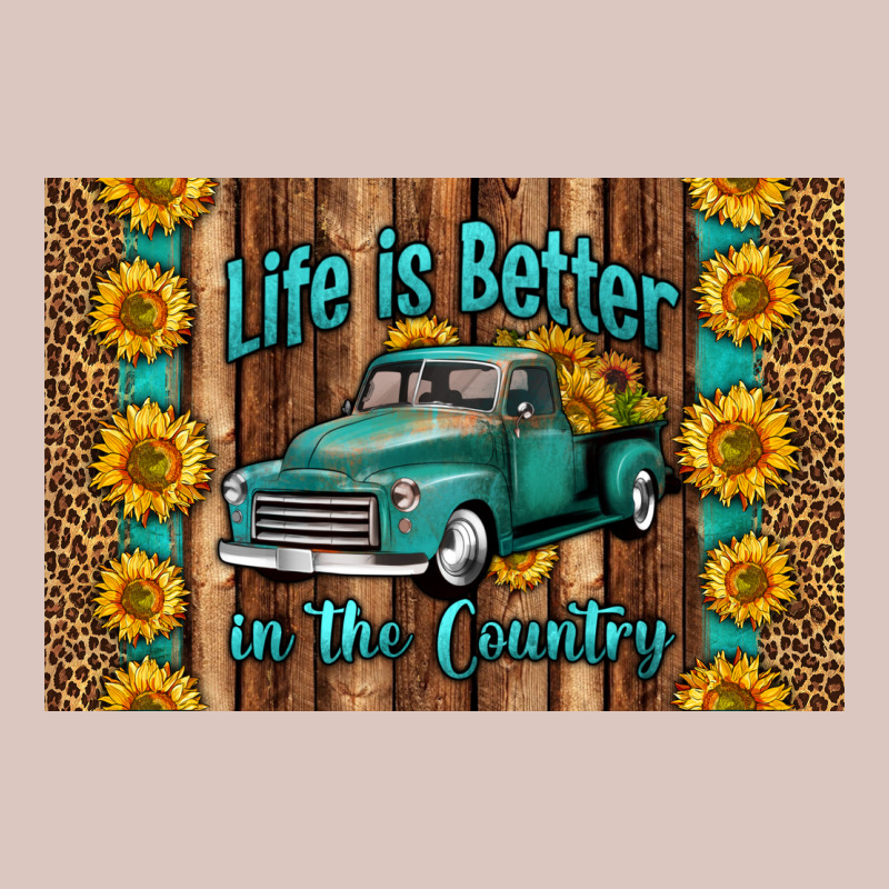 Life Is Better In The Country Skinny Metal Can Holder Premium Hoodie by HRA Design Shop | Teevron