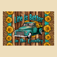Life Is Better In The Country Skinny Metal Can Holder Premium Hoodie | Teevron