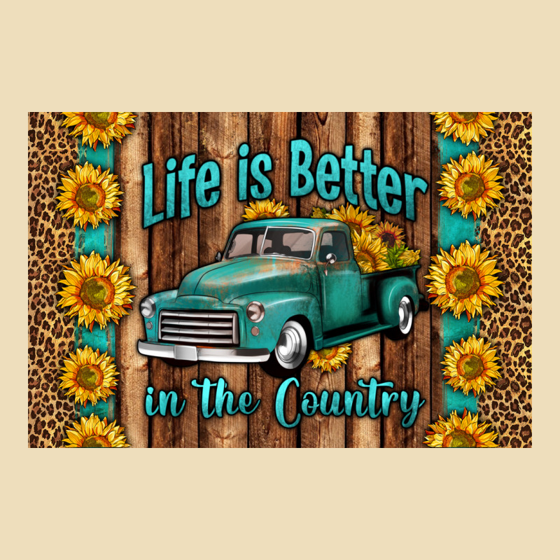 Life Is Better In The Country Skinny Metal Can Holder Premium Hoodie by HRA Design Shop | Teevron
