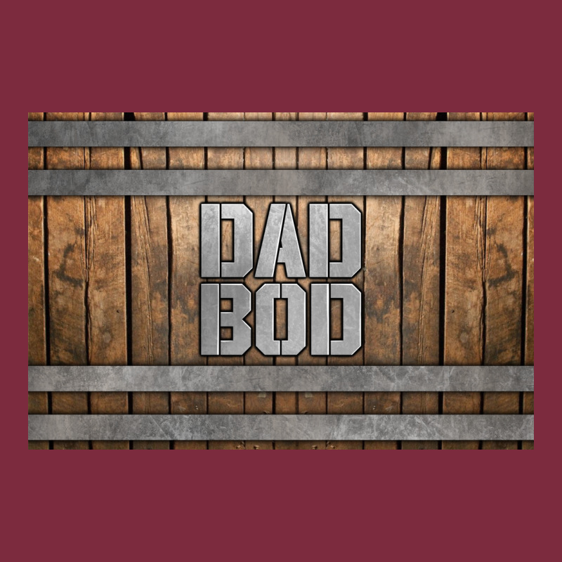 Dad Bod Whiskey Barrel Skinny Metal Can Holder Premium Hoodie by HRA Design Shop | Teevron