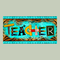 Teacher License Plate Long Sleeve Tee | Teevron