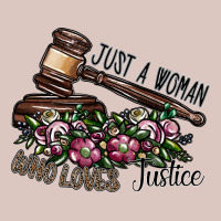 Just A Woman Who Loves Justice Premium Hoodie | Teevron