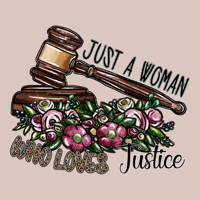 Just A Woman Who Loves Justice Premium Hoodie by SublimationCraftShop | Teevron