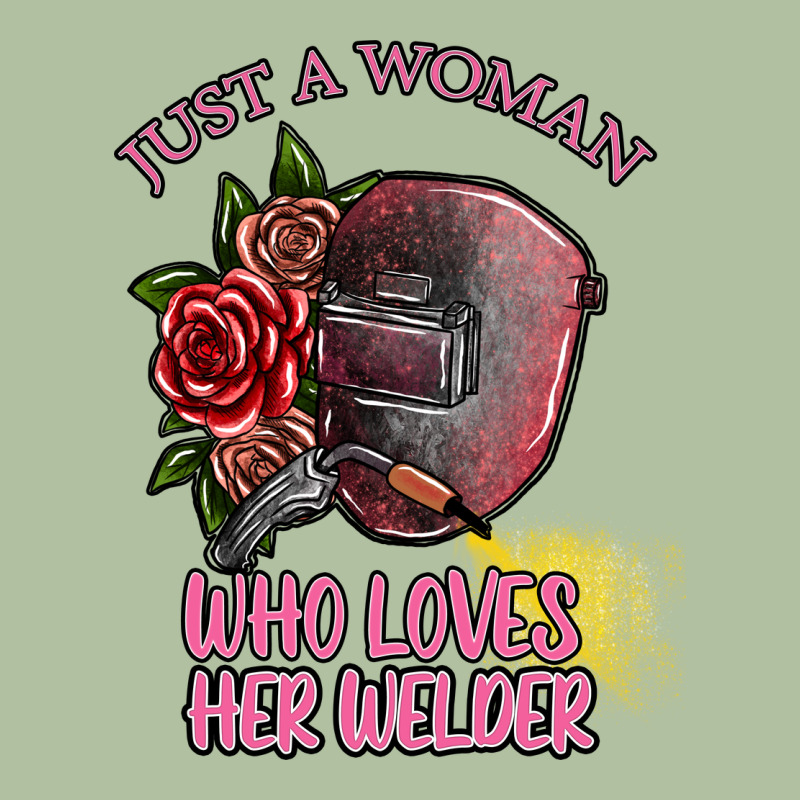 Just A Woman Who Loves Her Welder Urban Hoodie by SublimationCraftShop | Teevron