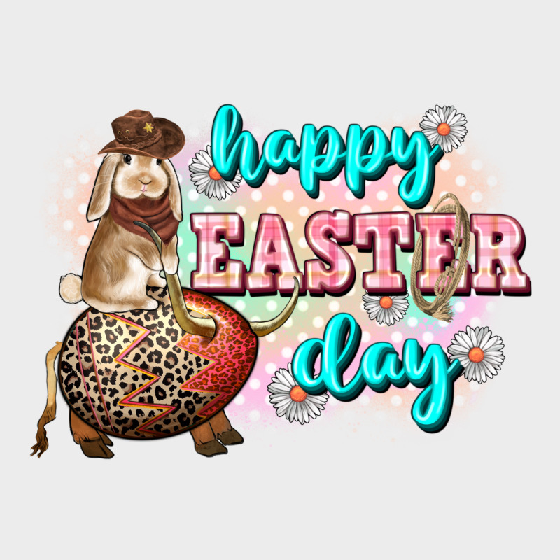 Happy Easter Day Rodeo Easter Day Urban Hoodie by CowGirlArtShop | Teevron