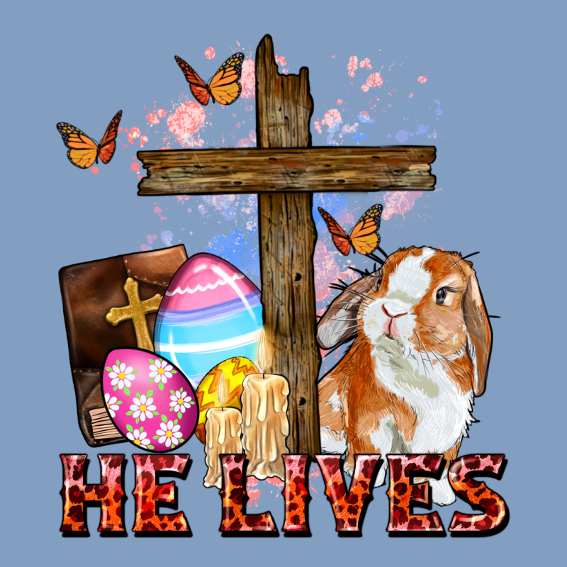 He Lives Easter Day Urban Hoodie by CowGirlArtShop | Teevron
