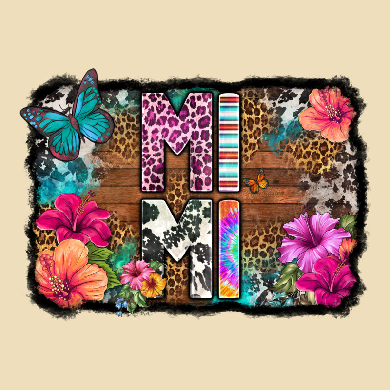 Mimi Floral Background Premium Hoodie by HRA Design Shop | Teevron