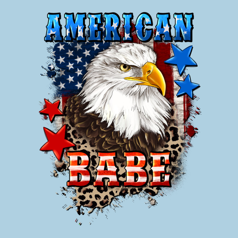American Babe  4th Of July Premium Hoodie by CowGirlArtShop | Teevron