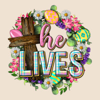 He Lives Easter With Flowers Urban Hoodie | Teevron