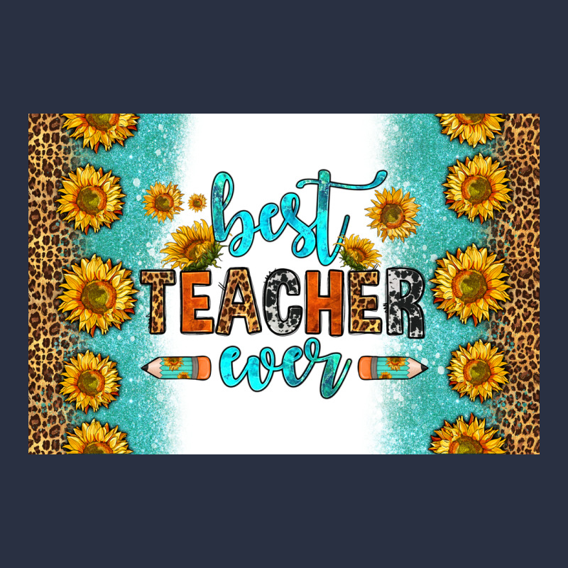 Best Teacher Ever Skinny Metal Can Holder Urban Hoodie by HRA Design Shop | Teevron