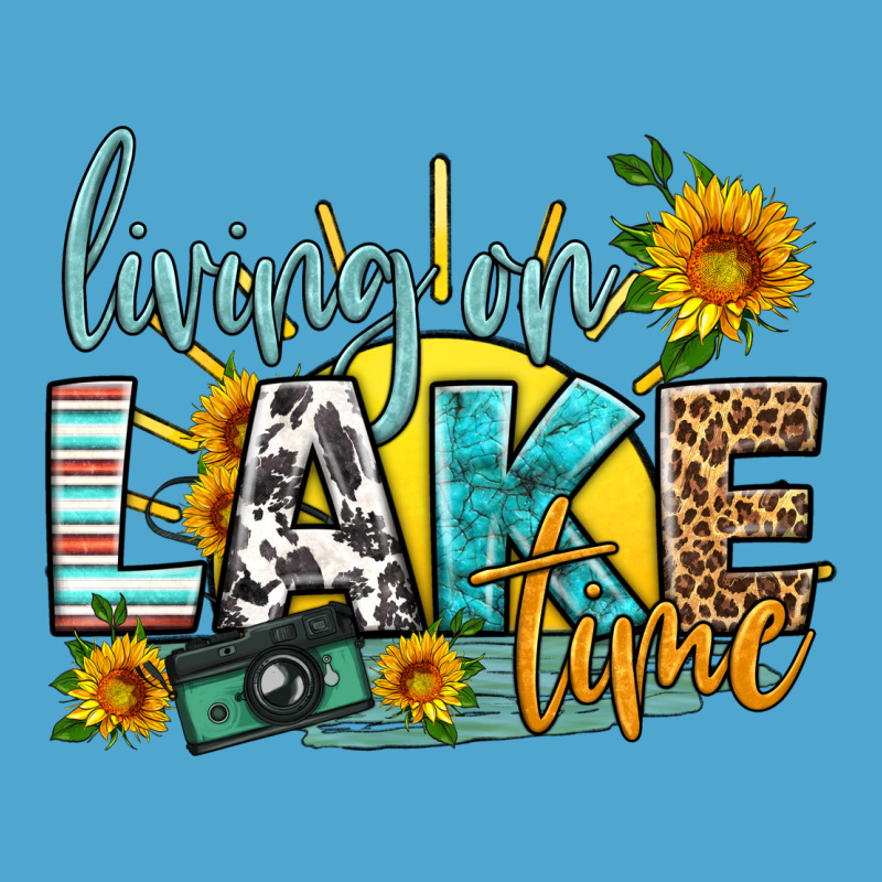 Living On Lake Time Premium Hoodie by HRA Design Shop | Teevron
