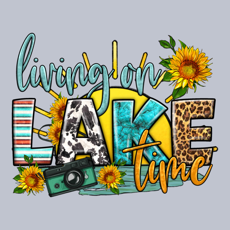Living On Lake Time Premium Hoodie by HRA Design Shop | Teevron
