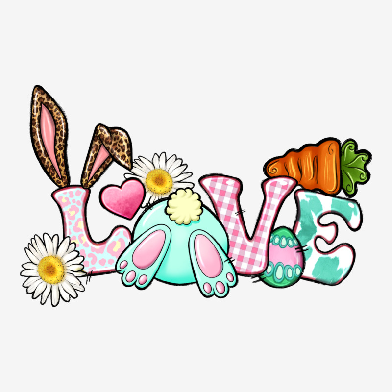 Love Easter Bunny Easter Day Urban Hoodie by CowGirlArtShop | Teevron