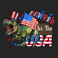 Rawrrr In The Usa 4th Of July Premium Hoodie | Teevron