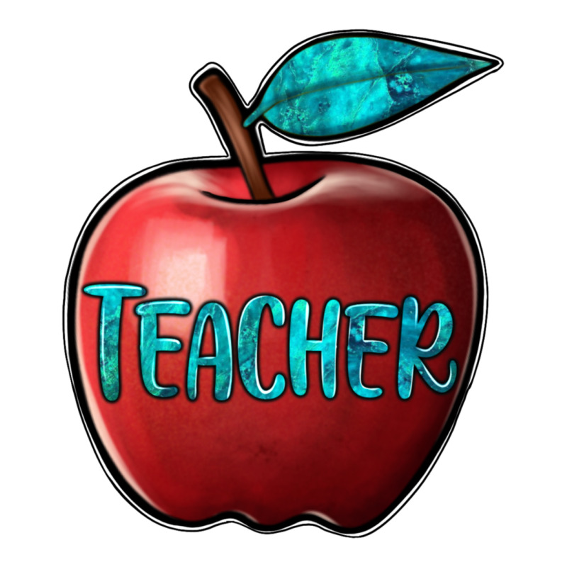 Apple Teacher Long Sleeve Tee by BarkalooDesign | Teevron