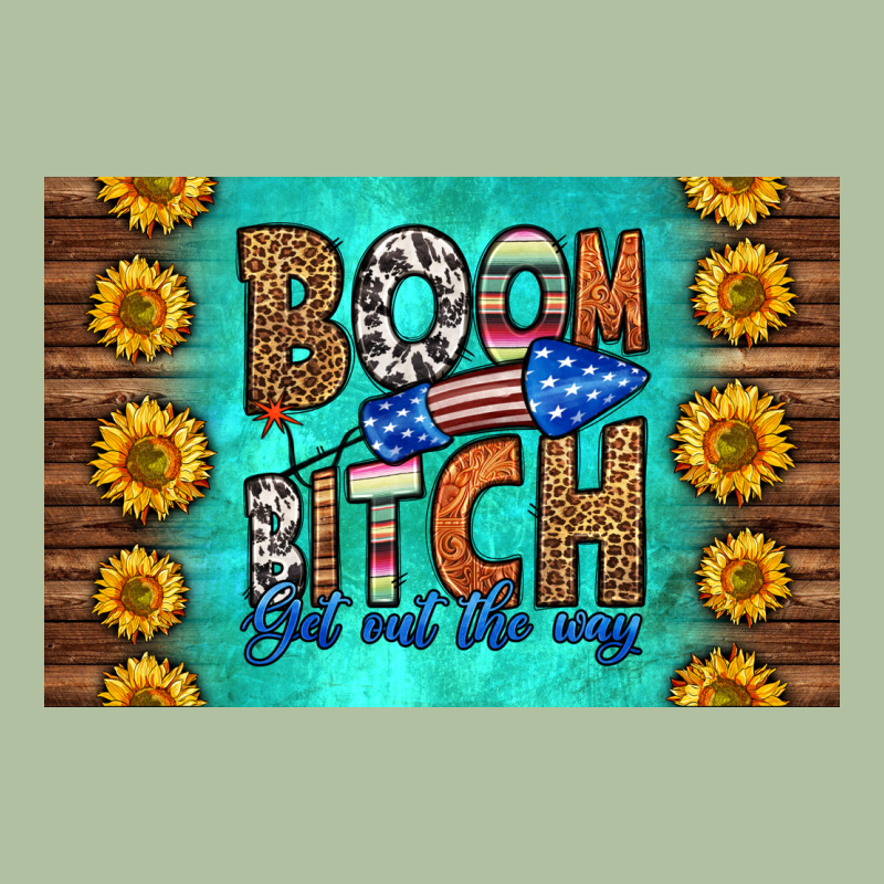 Boom Bitch Get Out The Way Skinny Metal Can Holder Urban Hoodie by HRA Design Shop | Teevron