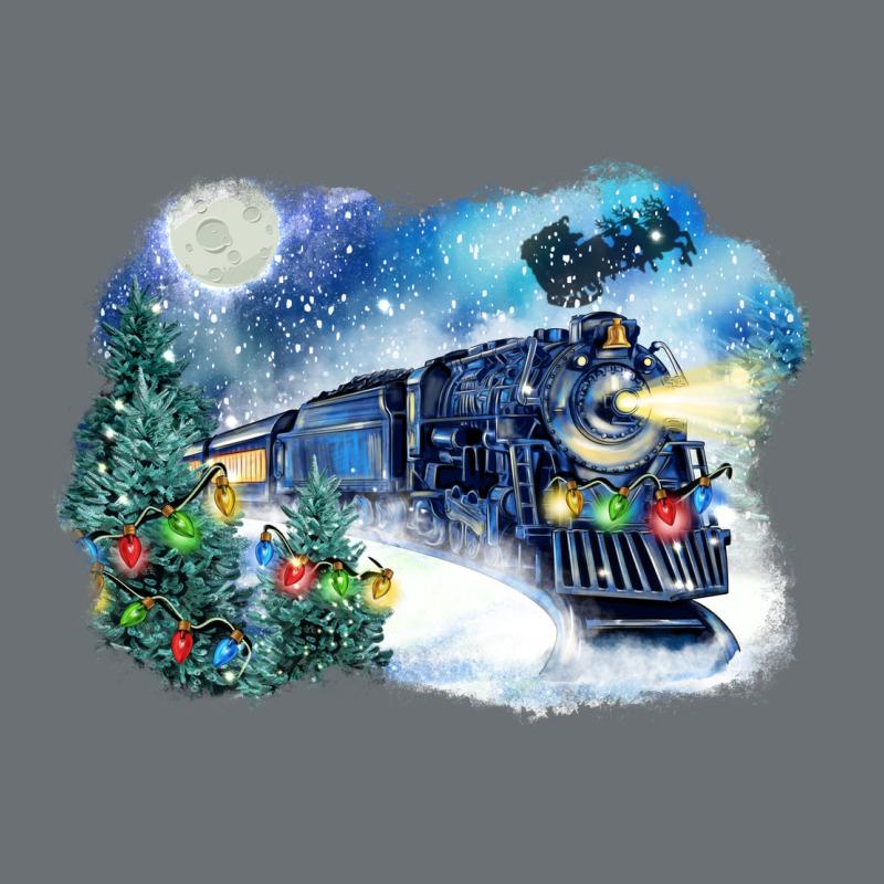 Polar Express Winter Premium Hoodie by FaDigitalArtStudio | Teevron