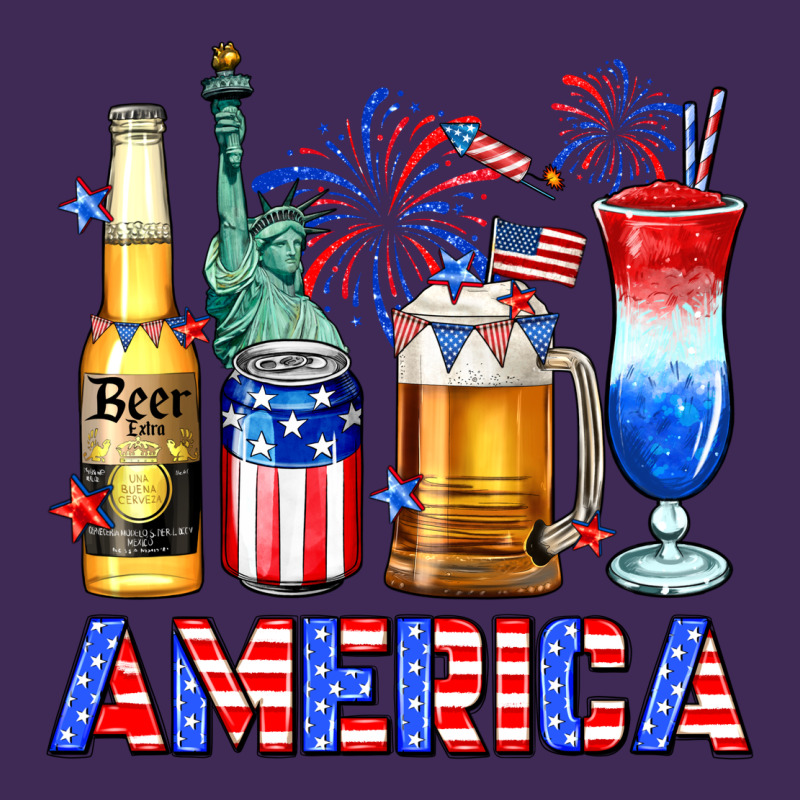 4th Of July American Drinks America Premium Hoodie by Neo Western | Teevron