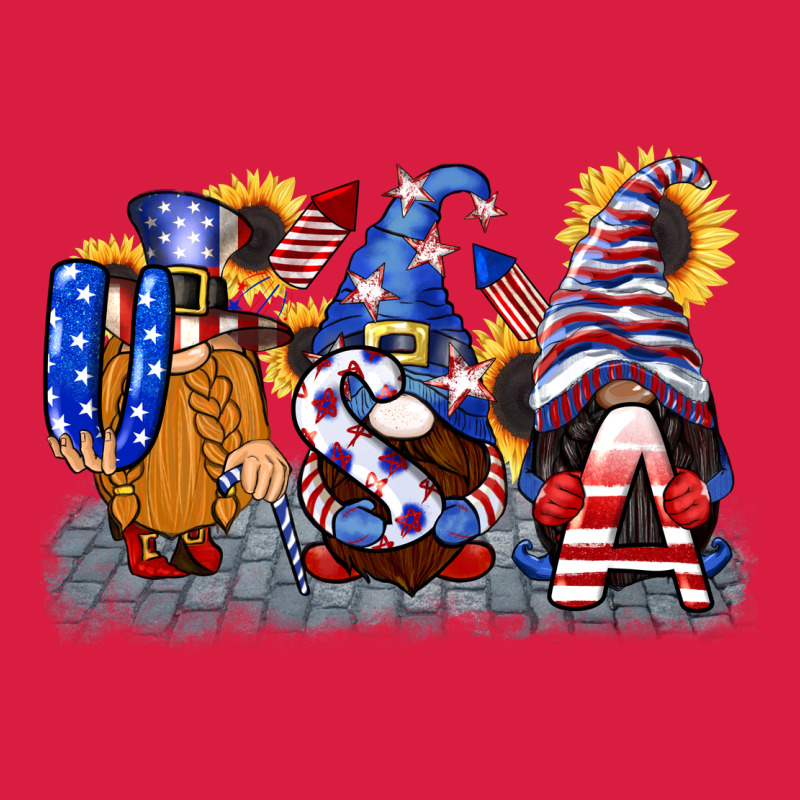 Usa 4th Of July Gnomes  4th Of July Premium Hoodie by CowGirlArtShop | Teevron