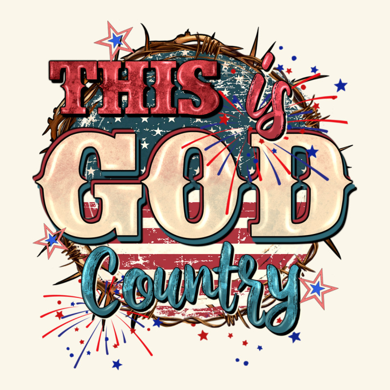 This Is God Country 4th Of July Premium Hoodie by CowGirlArtShop | Teevron