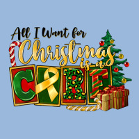 All I Want For Christmas Is Cure Childhood Cancer Premium Hoodie | Teevron
