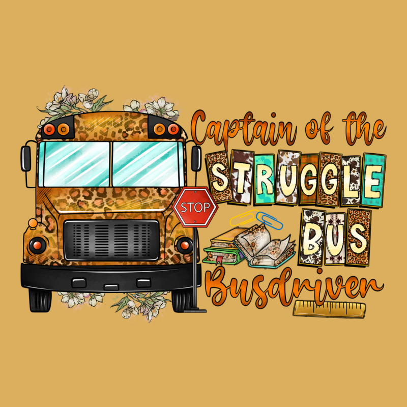 Captain Of Struggle Bus Busdrive Premium Hoodie by CowhideDigitalArt | Teevron