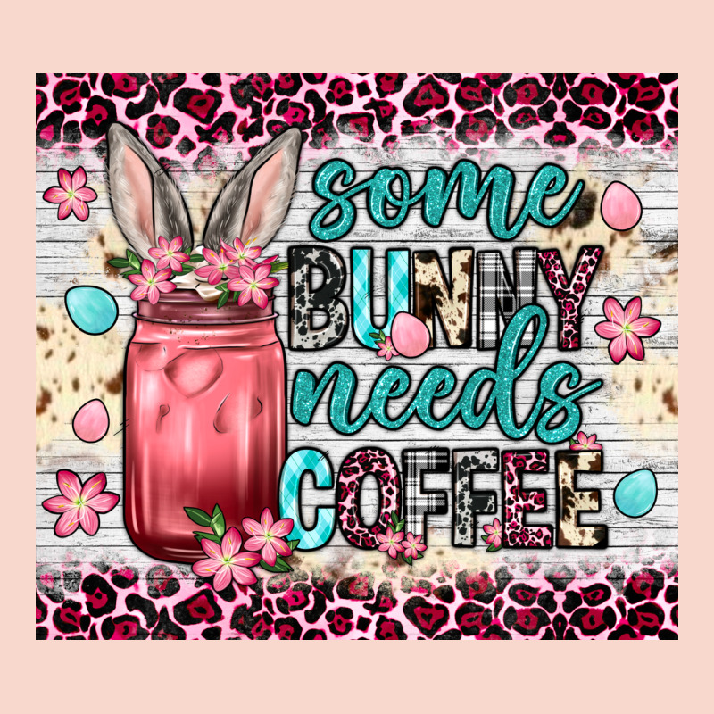 Some Bunny Needs Coffee 20oz Tumbler Urban Hoodie by Neo Western | Teevron