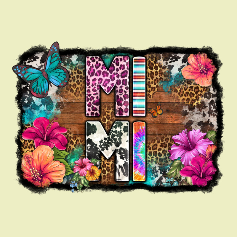 Mimi Floral Background Urban Hoodie by HRA Design Shop | Teevron