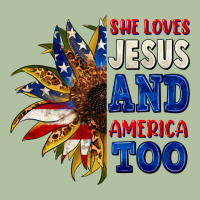 She Loves Jesus And America Too 4th Of July Urban Hoodie | Teevron