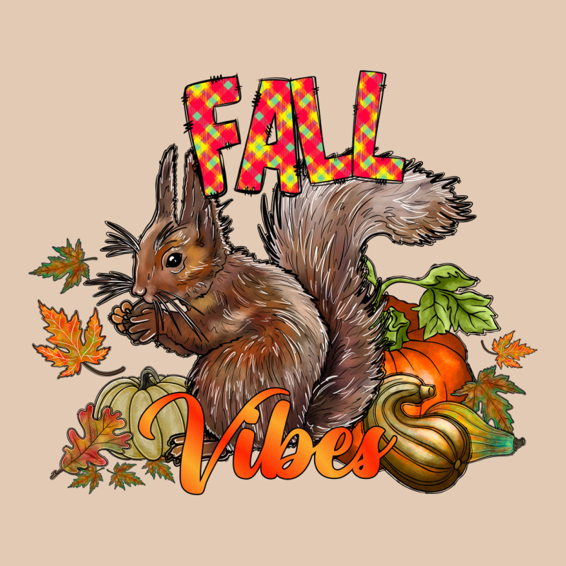 Fall Vibes Squirrel Urban Hoodie by CowhideDigitalArt | Teevron