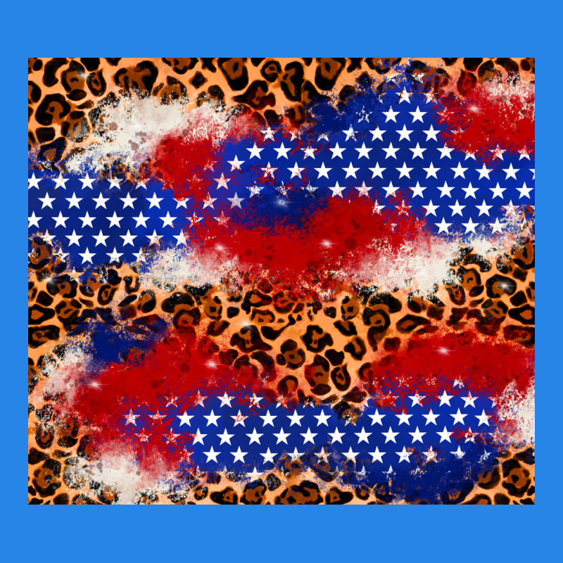 4th Of July Usa Flag Leopard 20oz Tumbler Premium Hoodie by Neo Western | Teevron