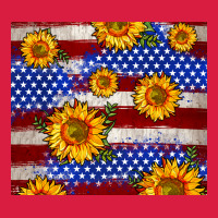4th Of July Usa Flag Sunflower 20oz Tumbler Premium Hoodie | Teevron