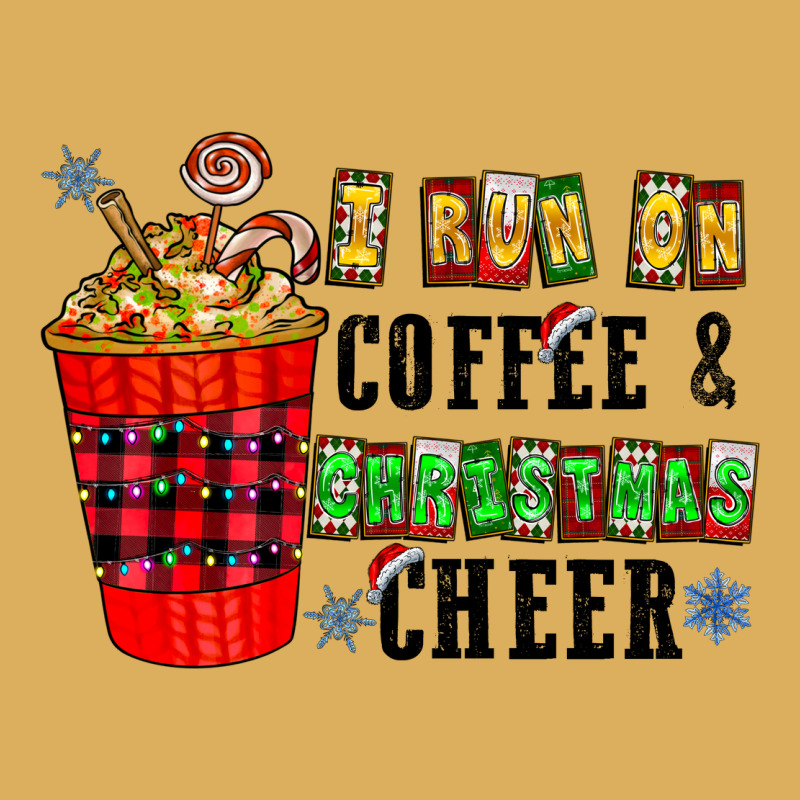 I Run On Coffee & Christmas Cheer Premium Hoodie by CowhideDigitalArt | Teevron