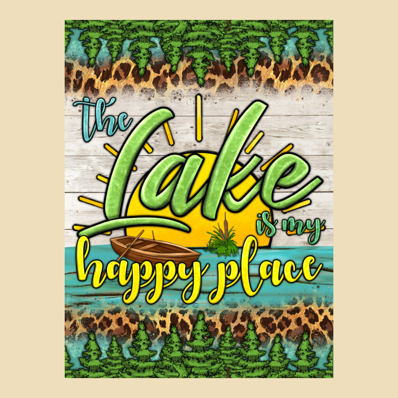 The Lake Is My Happy Place Air Freshener Premium Hoodie by HRA Design Shop | Teevron