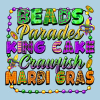 Beads Parades King Cake Crawfish Mardi Gras Premium Hoodie | Teevron