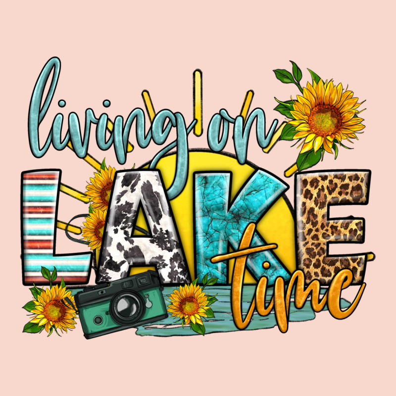 Living On Lake Time Urban Hoodie by HRA Design Shop | Teevron