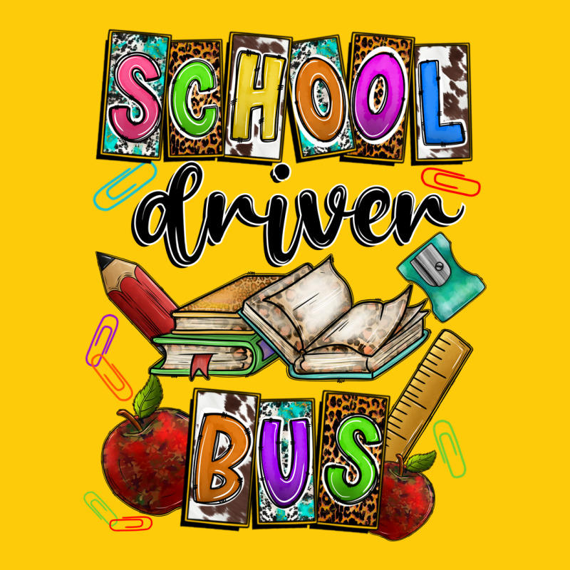 School Driver Bus Premium Hoodie by CowhideDigitalArt | Teevron