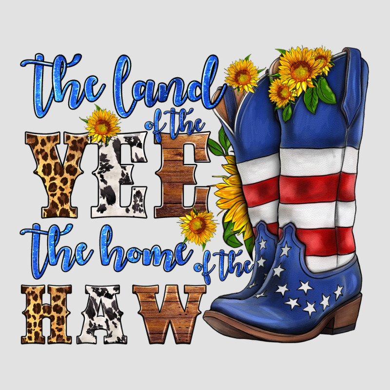 The Land Of The Yee The Home Of The Haw Premium Hoodie by HRA Design Shop | Teevron