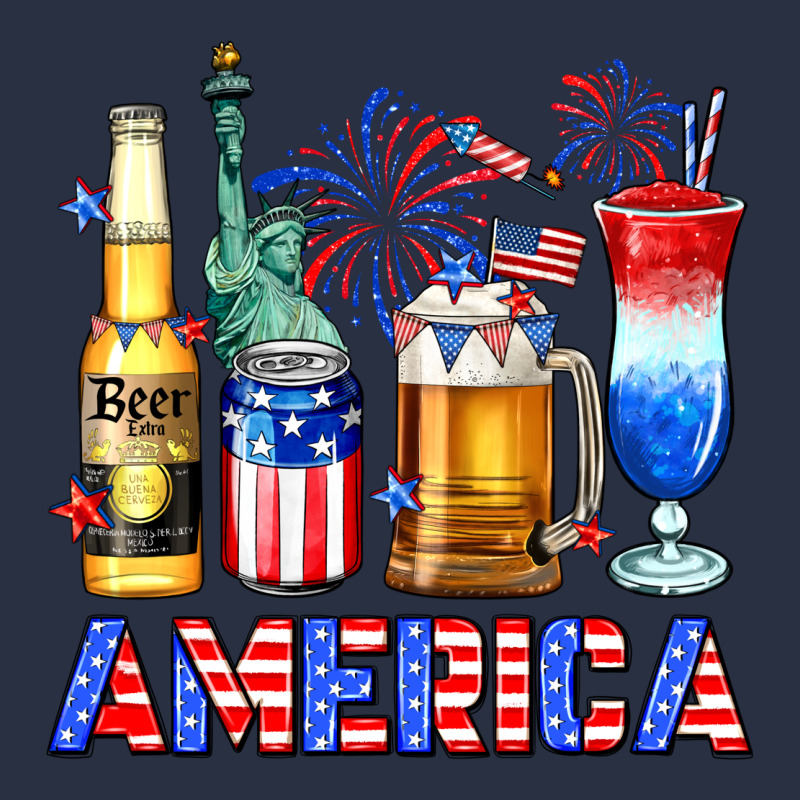 4th Of July American Drinks America Urban Hoodie by Neo Western | Teevron