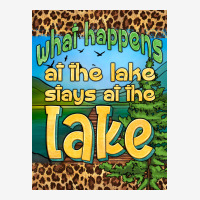 What Happens At The Lake Stays At The Lake Air Freshener Urban Hoodie | Teevron