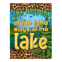 what happens at the lake stays at the lake air freshener | Teevron