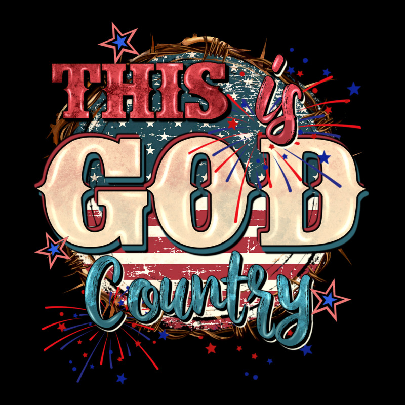 This Is God Country 4th Of July Urban Hoodie by CowGirlArtShop | Teevron