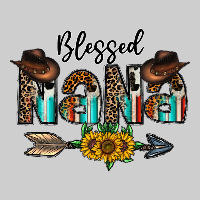 Blessed Nana Premium Tee by CowhideDigitalArt | Teevron