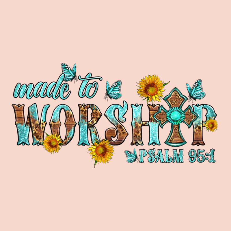 Made To Worship With Sunflowers Urban Hoodie by HRA Design Shop | Teevron